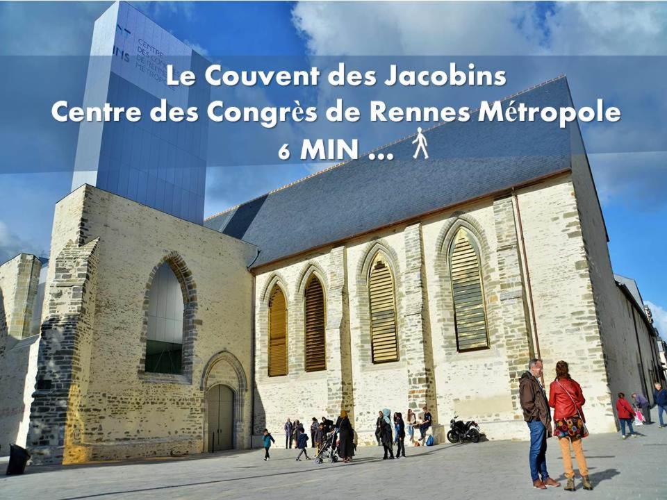 Ty Nid Studio Rennes Hypercentre Hoche-St-Anne Exterior photo